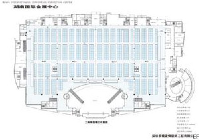 湖南國(guó)際會(huì)展中心(芒果館)場(chǎng)館圖