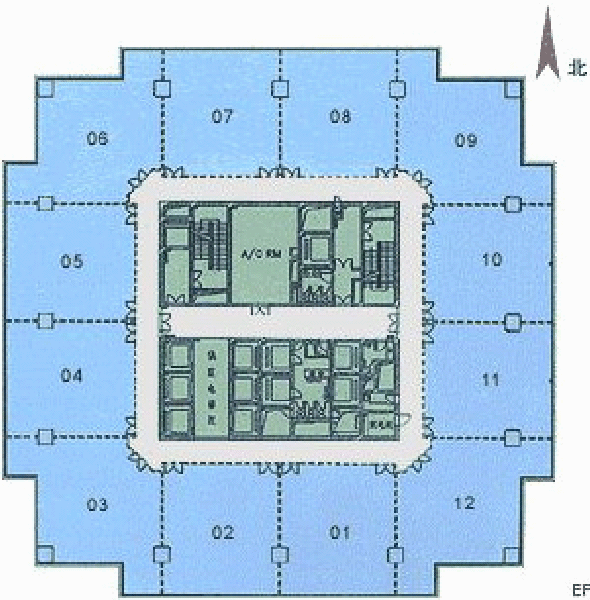 上海世貿(mào)商城場館圖