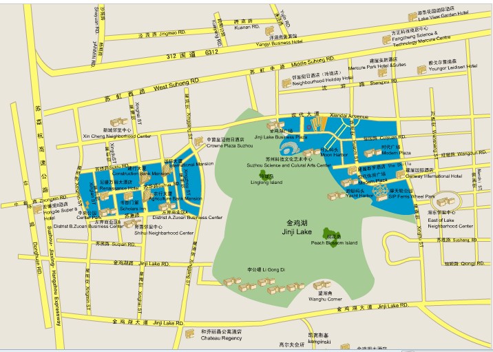 蘇州國(guó)際博覽中心交通圖