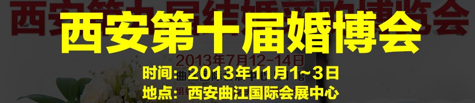 2013第十屆(西安)婚博會