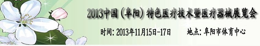2013中國(阜陽)特色醫(yī)療技術(shù)暨醫(yī)療器械展覽會