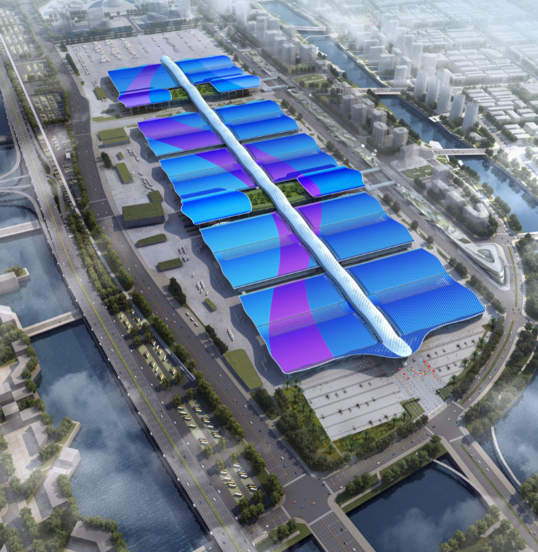 深圳國際會展中心(寶安新館)外觀圖